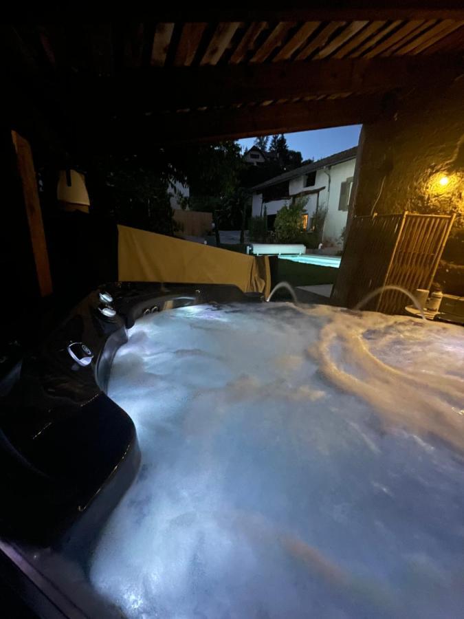 La Cabane Du 375, Piscine Clim,Jacuzzi Et Insolite Saint-Jean-de-Moirans Εξωτερικό φωτογραφία