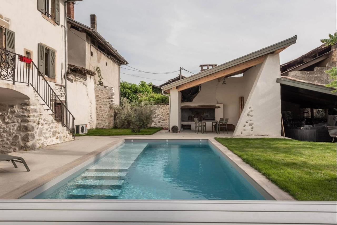 La Cabane Du 375, Piscine Clim,Jacuzzi Et Insolite Saint-Jean-de-Moirans Εξωτερικό φωτογραφία
